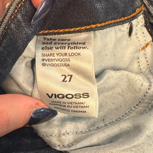 Vigoss Dark Blue Boot Cut Jeans - Picture 4 of 4